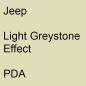 Preview: Jeep, Light Greystone Effect, PDA.